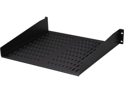 StarTech.com CABSHELFV 2U 16 in Universal Vented Rack Mount Cantilever Shelf - F