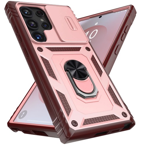 For Samsung Galaxy S25/S25+/ Ultra Ring Stand Hard Case Cover / Screen Protector - Picture 48 of 57