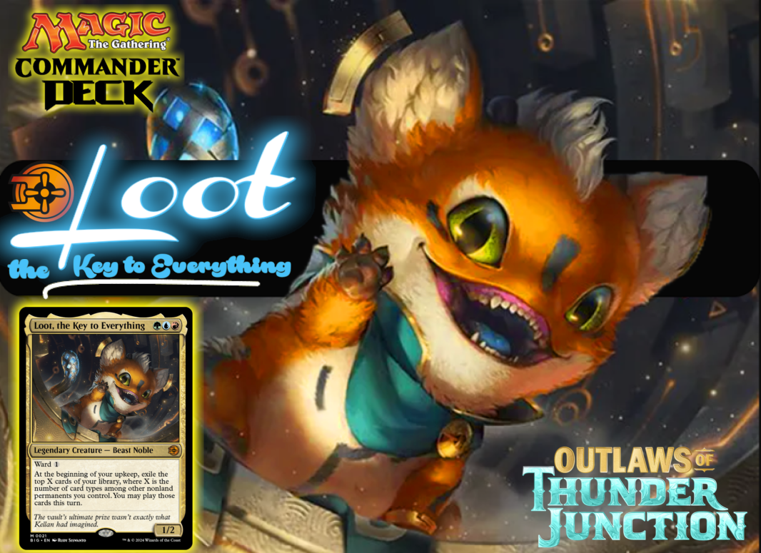 Loot, the Key to Everything MTG EDH Commander Deck! eBay