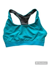 CHAMPION SPORTS BRA TEAL Size L