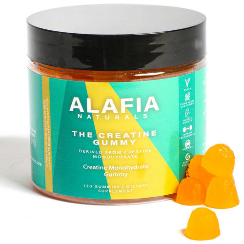 Alafia Naturals Creatine Gummy - 5G Creatine Gummies for Strength and Recovery