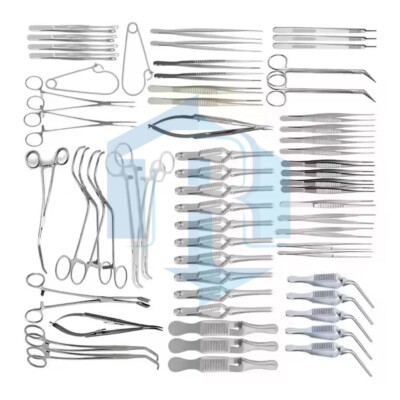 Major Vascular Surgery Set of 61Pcs Specialty Surgical Instrument Set