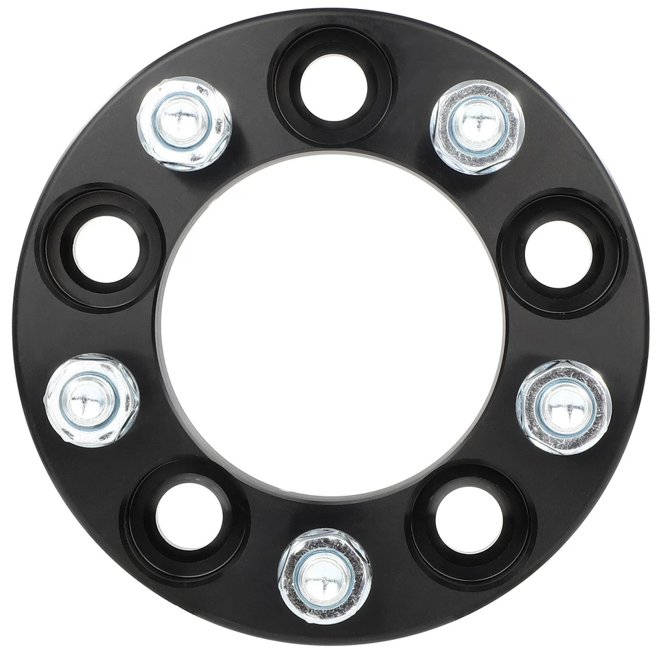 (4) 1" Wheel Spacers 5x4.5 12x1.25 For Subaru Impreza WRX STI Ascent Forester - Image 3 of 4