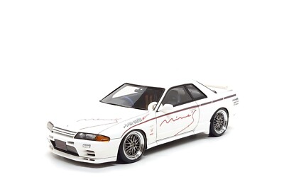 Ignition Model 1:18 Nissan Skyline GT-R (R32) MINE'S in White | eBay