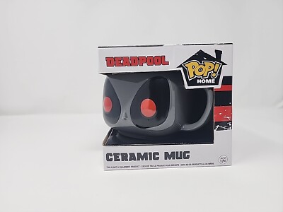 Deadpool Houseware Funko Pop Mug 12oz. Grey Variant Marvel Comics New