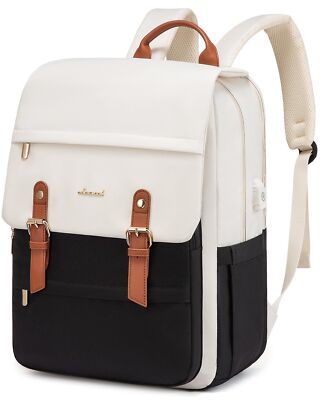 Laptop Backpack for Women Vintage Travel Backpack Purse Airline Approved 15.6...