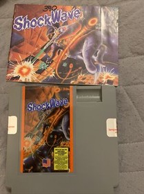 Nintendo NES - Shockwave - USA. Box, Game, Manual