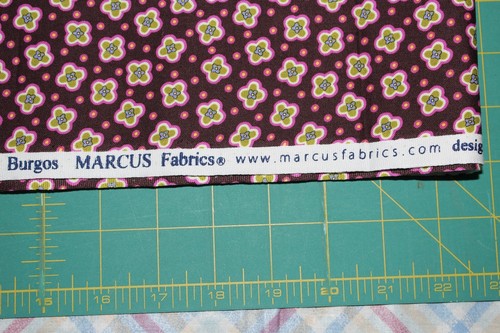 100 % Cotton fabric ~ Maroon green purple dark mauve design ~ BTY - Picture 3 of 3