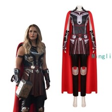 Love and Thunder Jane Foster Cosplay Costume Party Women Red Suit Halloween Hot