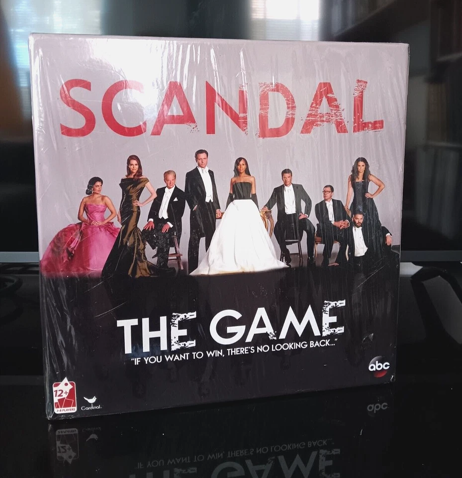 Scandal The Board Game 3-8 Players Cardinal abc TV Show New Factory Sealed - Image 3 of 4