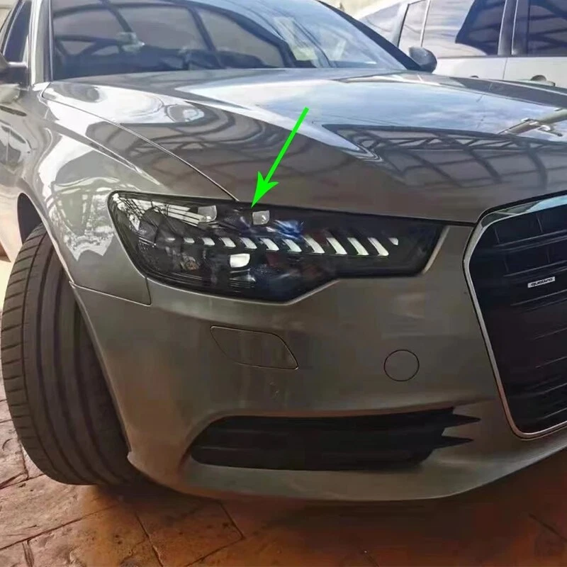 For Audi A6 C7 S6 RS6 2012-2015 LED DRL Headlight Assembly Start up Animation - Image 4 of 4