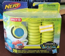 Nerf Vortex VTX 20 Disc Rounds Refill Pack Target Exclusive New 
