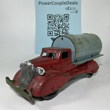 Marx Girard Pressed Steel Milk / Oil /Gas Station Tank truck, Wyandotte Tanker