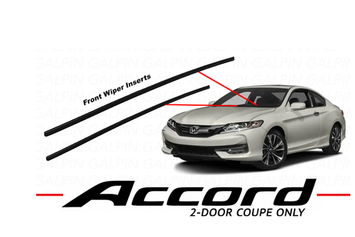🔥 NEW GENUINE HONDA ACCORD FRONT WIPER INSERTS / WIPER REFILL SET 2013-2017 2DR - Picture 2 of 3
