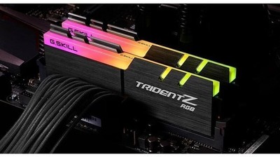 G.Skill Trident Z RGB 16GB Kit DDR4-3200 CL16 (F4-3200C16D-16GTZRX)