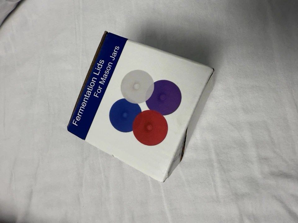 Tapa de fermentación de silicona sin BPA tapa de tarro de albañil bucal regular para decapado Foto 3 de 4