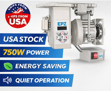 750W Industrial Sewing Machine Servo Motor 110V 1HP Silent Energy Saving V-Belt