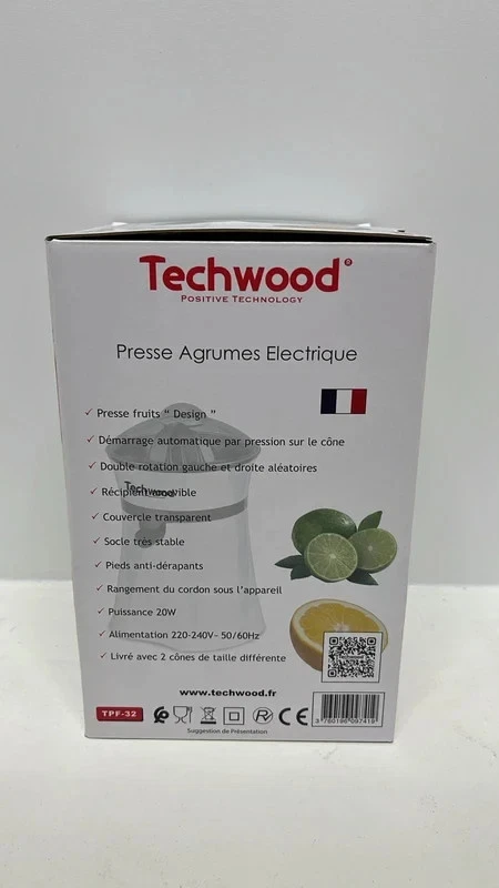 Girmi SR02 25W Spremiagrumi - Bianco/Rosso - Immagine 2 di 4