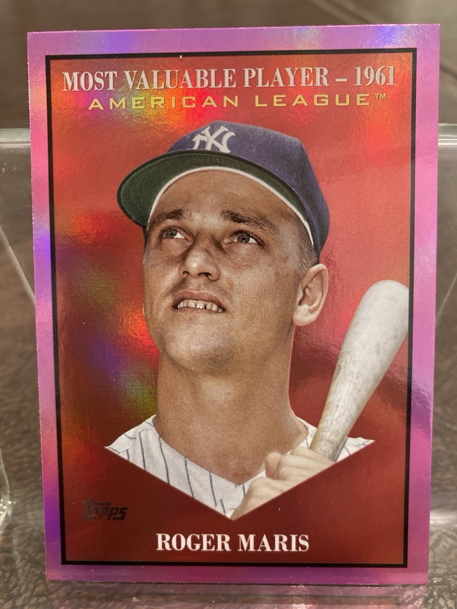 2025 Topps Update Roger Maris MVP Pink Foil #MV-36 Yankees | eBay