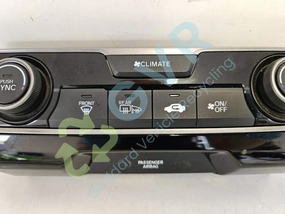 HONDA Civic Sr Vtec Digital Heater Control Panel 79600TGLE510M1 - Image 3 of 4