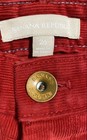 Banana Republic Women's Skinny Corduroy Pants Saucy Red Stretch Sz 26 — photo 3