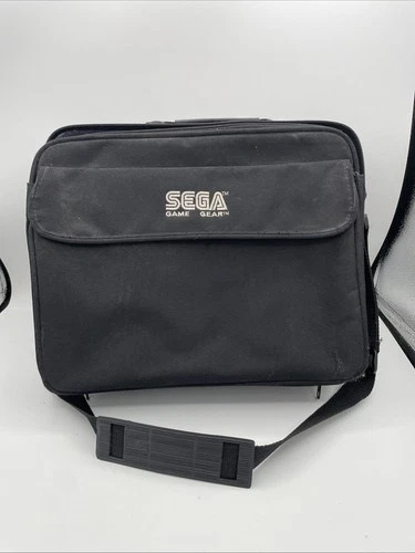 SEGA Game Gear - Vintage Black Carrying Case Travel Bag