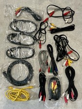 LOT of 15 Audio Video A/V RCA, HDMI, Misc. Cables/Cords