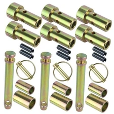 TK95029 Cat 1 Quick Hitch Adapter Bushing Kit with S07070200 Cat 1 Top 3 Pack