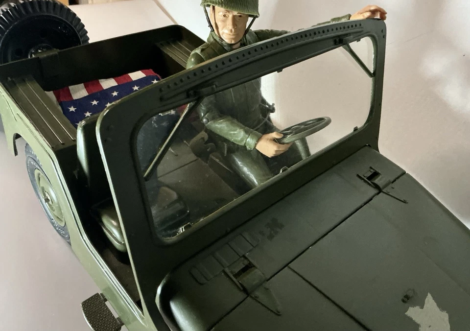 MARX TOYS 1:6 JEEP VINTAGE EJÉRCITO M38A1 Foto 2 de 4