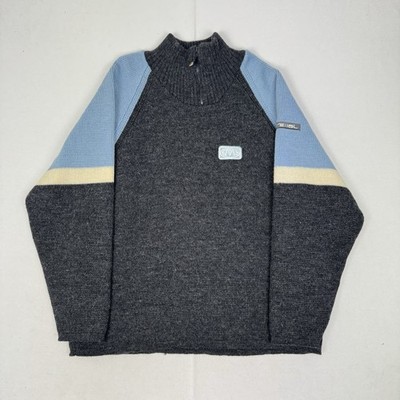 Animal Worldwide Grobstrick Pullover 100% Wolle Vintage 90er Skater Snowboard XL