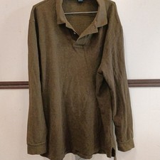 Vintage Ralph Lauren Polo Pony Olive Green 100 Cotton Sweater Made In Peru