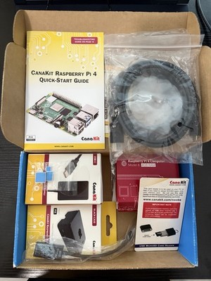 CanaKit Raspberry Pi 4 Extreme Kit 4GB RAM 128GB MicroSD for Model B