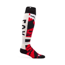 Fox Racing 180 Kairos Socks (White/Florescent Red) (Large) 36368-047-L