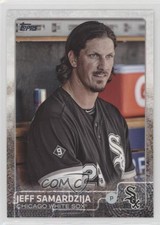 2015 Topps Update SP Photo Variation Jeff Samardzija (In Dugout) #US161 ii1