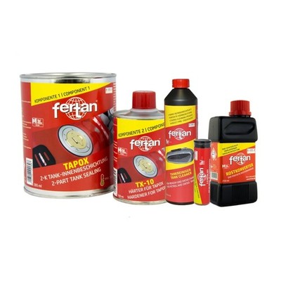 Fertan Tapox Tanksanierungs Set Klein Restore Kit Versiegelung Tankbeschichtung