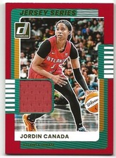Jordin Canada 2025 Panini Donruss WNBA Jersey Series Red #43 Atlanta Dream