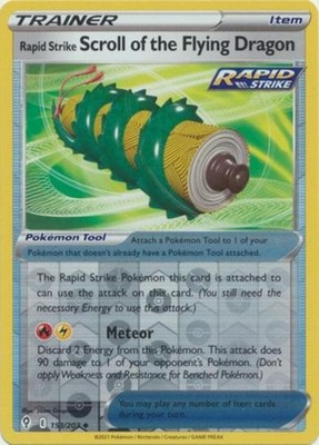 Rapid Strike Scroll of the Flying Dragon - 153/203 - Uncommon - Reverse Holo - N