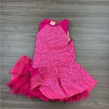 Weissman Pink Sequin Dance Dress Size SC