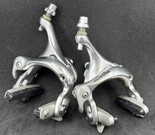 Shimano ULTEGRA BR-6500 Dual Pivot Silver Rim Brake Caliper Set EXCELLENT USED