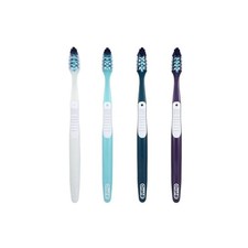 Oral-B CrossAction Adult Soft 35-Tuft Toothbrushes 12/Box Easy-Grip Handle