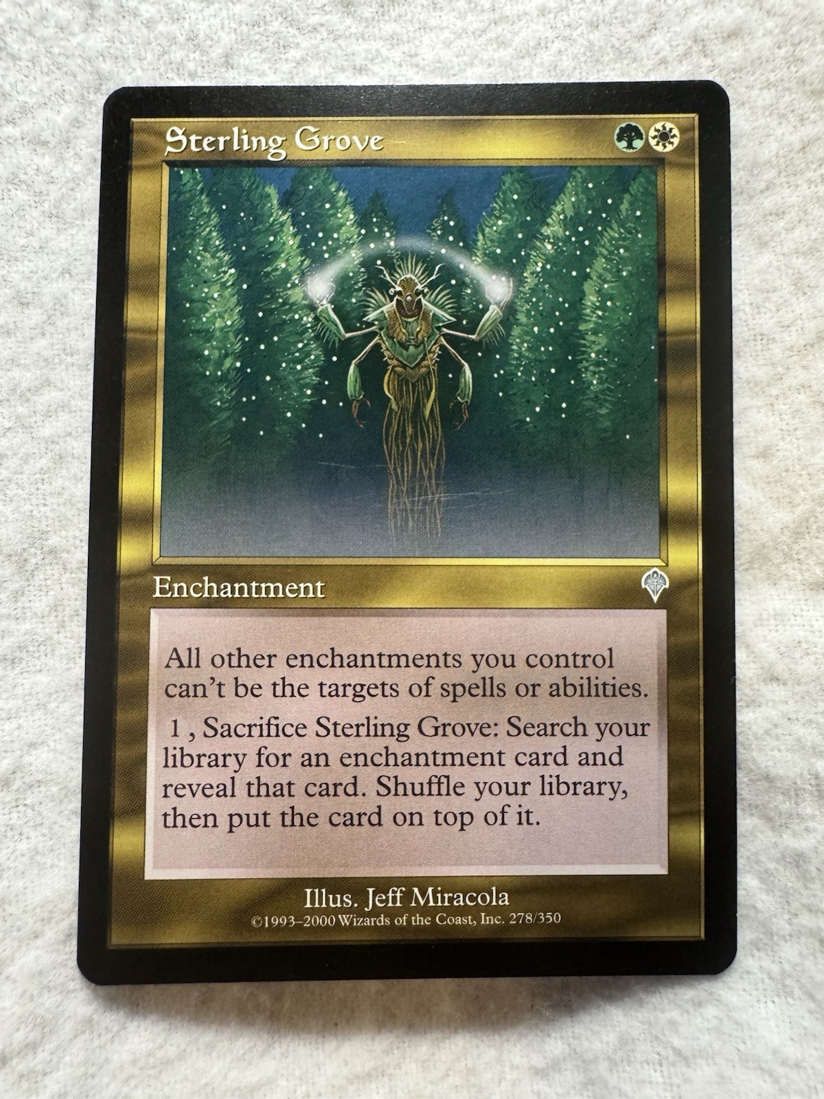 MTG - Sterling Grove - Invasion - NM - Free Shipping!