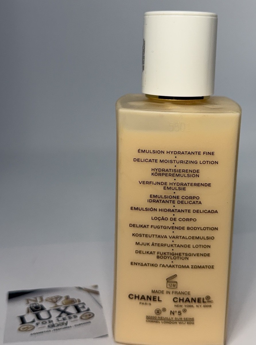 CHANEL N°5 L'Emulsion Corps ボディローション Nº5 Chanel L'Emulsion Corps the Body Lotion 6.8oz-200ml New Design