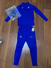 Royal Blue Nike PSG Dri Fit Tracksuit Size S