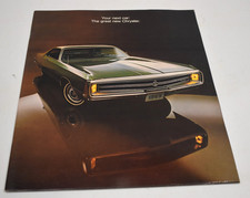 Vtg. 1969 Chrysler Auto Dealer Sales Large Booklet Brochure - All Models
