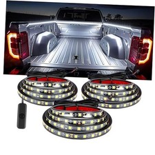 3Pcs 60 Inch Truck Bed Lights, 6000K White Waterproof LED Truck Bed Lights
