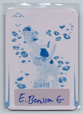 ENMANUEL BONILLA 2023 LEAF METAL CYAN PLATE DIAMOND WONDERS #DW-EB1 1/1