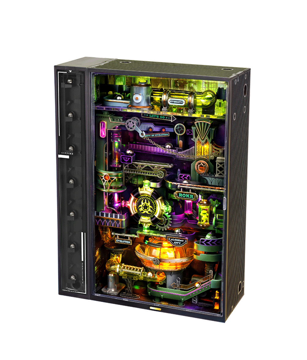ROKR Alchemy City Marble Run Mechanical 3D Puzzle MR04S