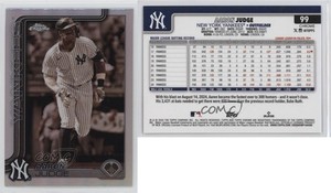 2025 Topps Chrome Sepia Refractor Aaron Judge #99
