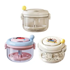 Denture Case with Strainer Denture Bath Cup for Dentures Traveling Retainers