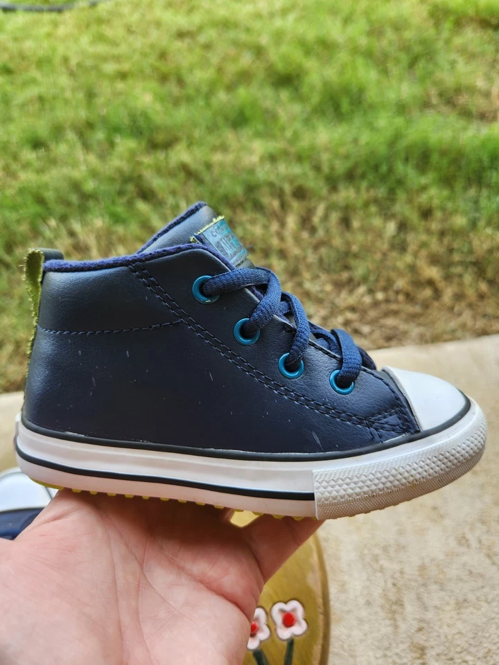 Converse середины зимний "темно-синий" ребенка ясельного возраста 8C - Изображение 3 из 4